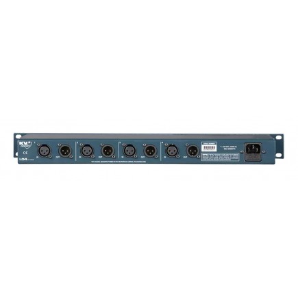KV2 Audio VHD LD4 4-kanałowy zasilacz sygnałowy.
